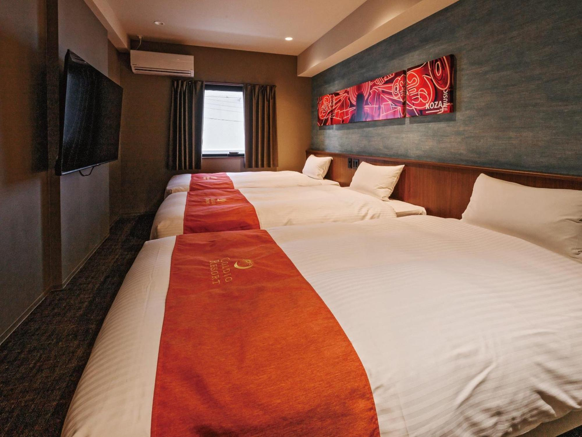 Music Hotel Koza By Coldio Premium 沖繩 外观 照片
